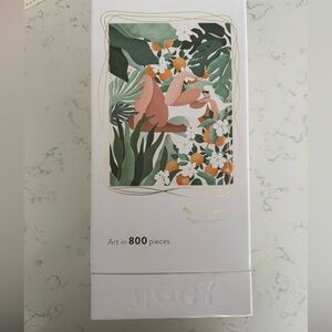 Jiggy 800-Piece Puzzle - Green and Orange